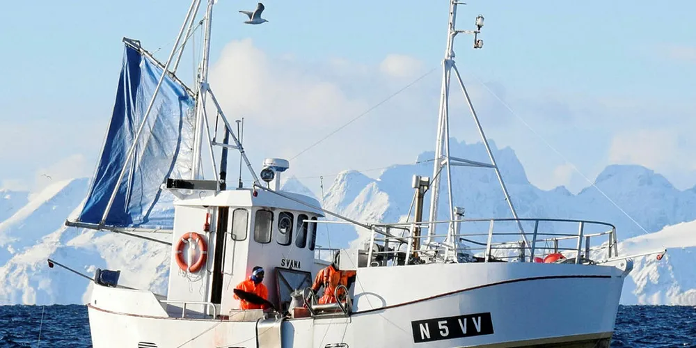 BØR FÅ STARTE: Nordland Fylkes Fiskarlag mener «Svana» (bildet) og andre kystfiskebåter bør få fortsette vårfisket på ferskfiskordninga hvis de ønsker det.