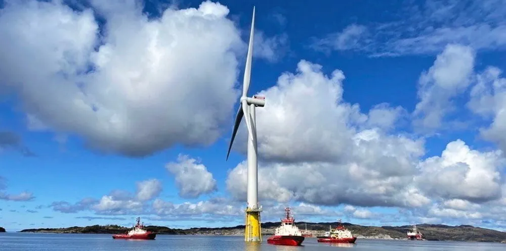 The first Tampen turbine is on its way.