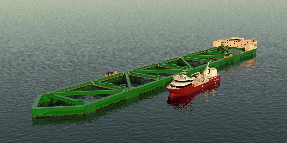 Nordlaks sin Havfarm er under bygging i Yantai i Shangdon-provinsen i nordøstlige del av Kina. Det ligger langt fra Wuhan i Hubei-provinsen, hvor coronaviruset startet sitt utbrudd, men viruset påvirker likevel byggingen. Etter planen skal den første Havfarmen komme til Hadsel våren 2020.