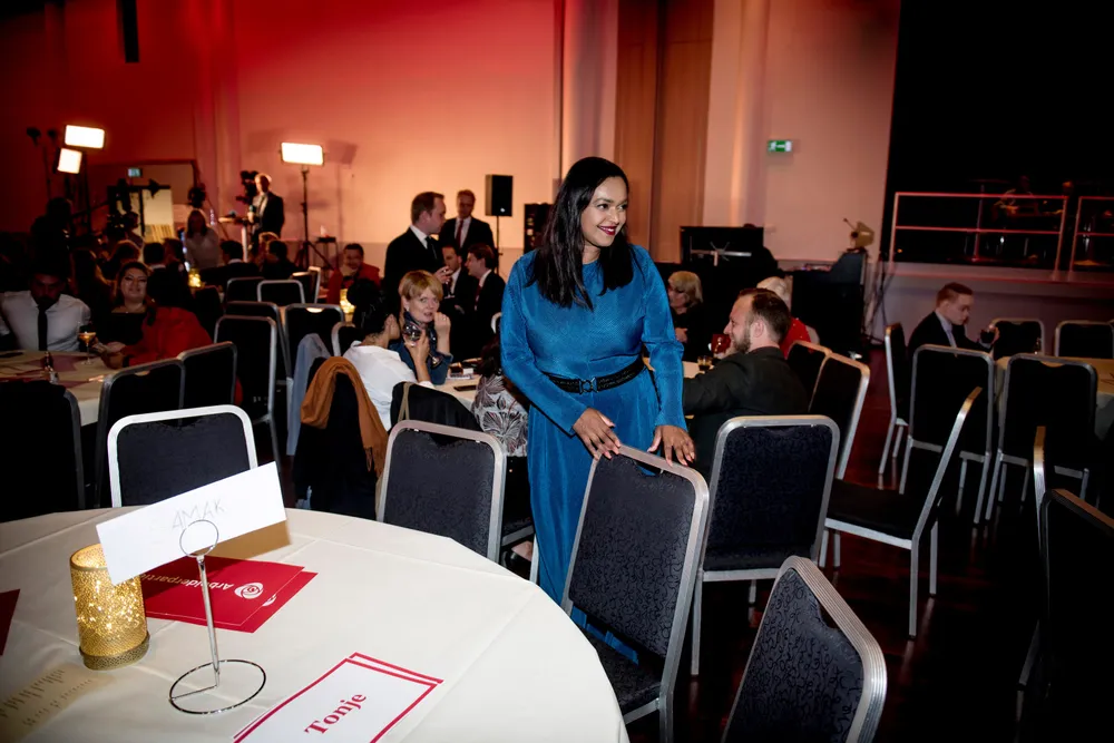 En varslingsprosess i Oslo Ap den siste måneden avdekker en rekke påstander om varaordfører i Oslo og nestleder i Oslo Ap, Kamzy Gunaratnam. Her fra partiets valgvake i 2019.