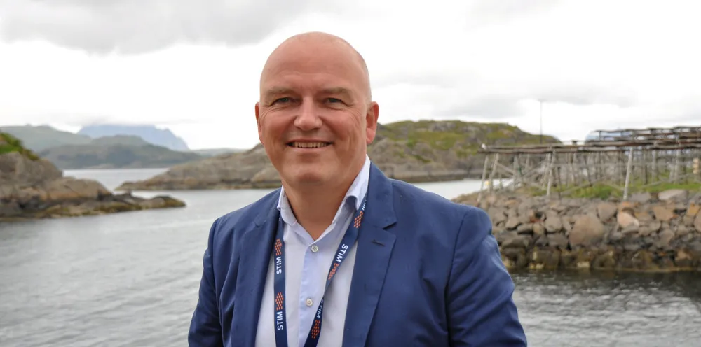 – Vi er to år gamle og fortsatt et privatselskap, men forhåpentligvis ikke så mye lenger, sier grunnlegger og finansdirektør i Columbi Salmon, Kolbjorn Giskeødegård.