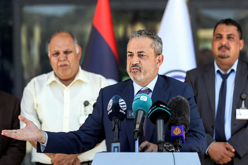 New man at the helm: Farhat Bengdara, the new chief of Libya’s National Oil Corporation