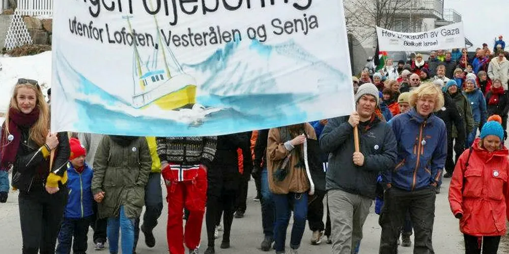TRAGISK: - Det er tragisk at oljenæringen i det hele tatt får lov til å bore på Trænarevet, sier Odd Arne Sandberg, leder i Folkeaksjonen Oljefritt Lofoten, Vesterålen og Senja.