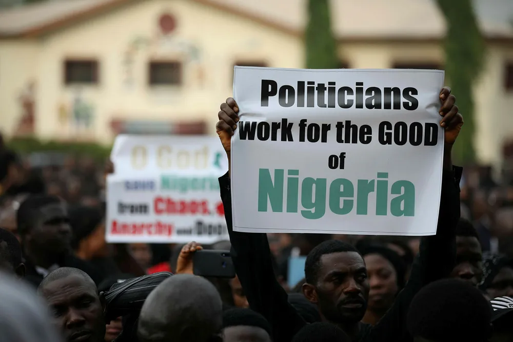 Unrest: warnings of rise in civil unrest in Nigeria and other major oil producers