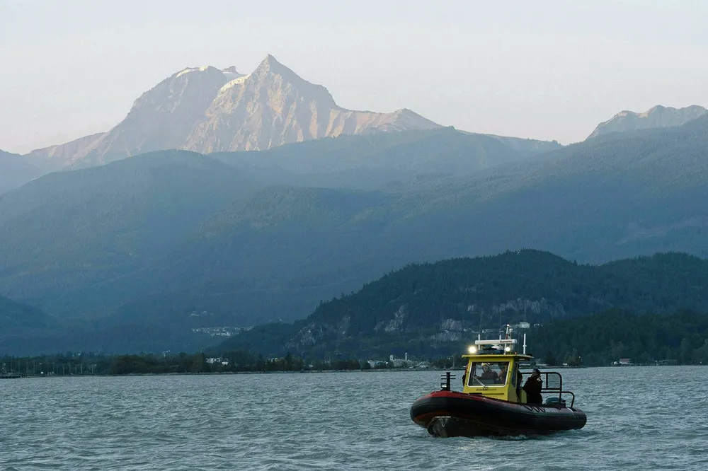 Moving forward: The Woodfibre LNG plant will be built on the northern shore of Howe Sound, in British Columbia, Canada