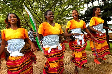 Celebration: Dominion has been given green light for Uganda exploration