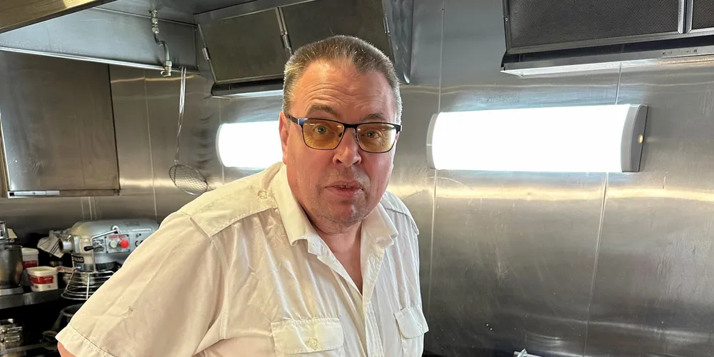 Jan Nilsen er sjømann og kokk og går i bresjen for ny organisasjon. iffnn.