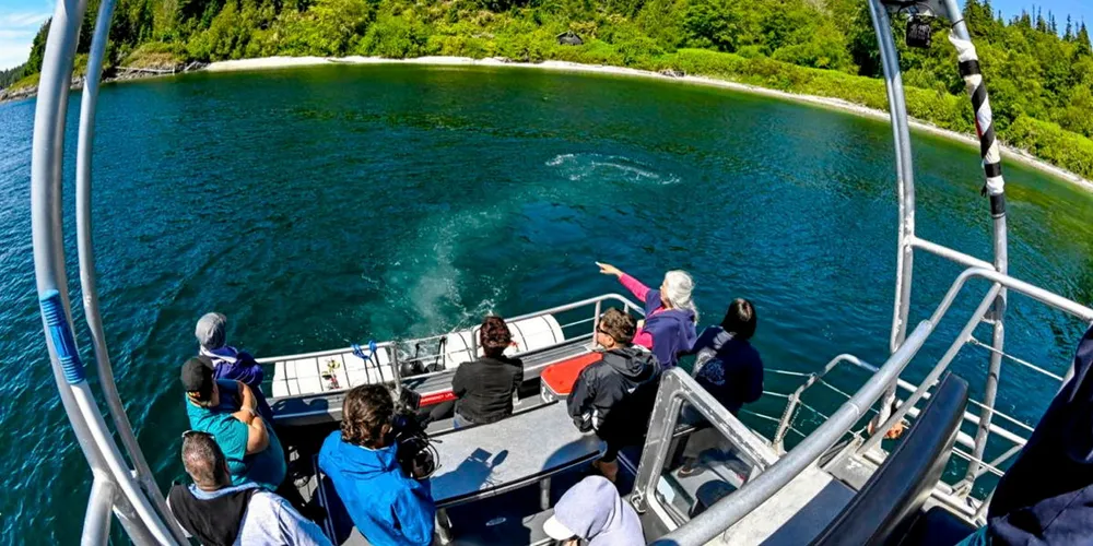 The Tlowitsis Community Advisory Group (TCAG) joined Chief John Smith and Councillor Thomas Smith for an emotional journey to Tlowitsis traditional territory in June of 2021.