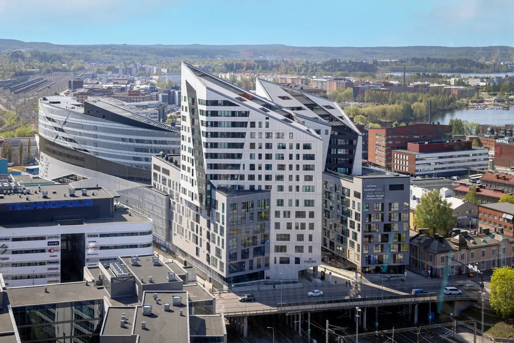 The city of Tampere in Finland.