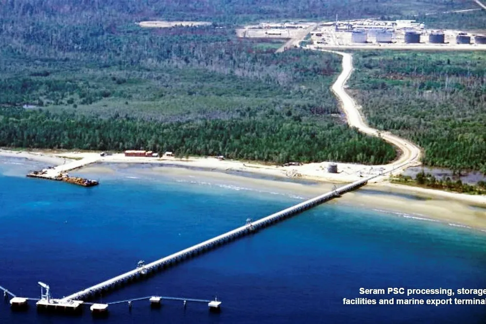 Nearby production facilities: at the Seram (non-Bula) PSC containing the Oseil field