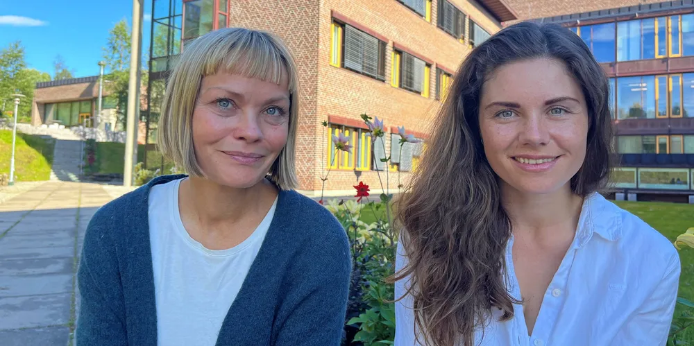 Lena Schøning og Mathilde Morel fra Norsk senter for havrett, UiT Norges arktiske universitet.