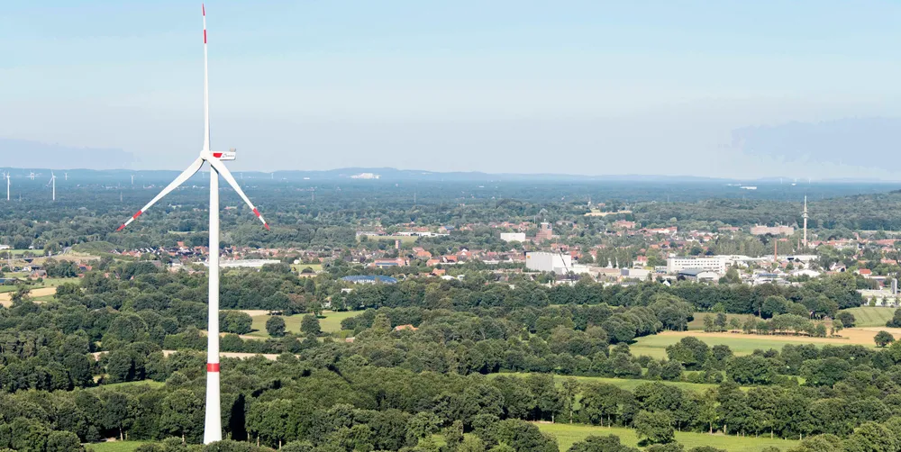 Nordex wind turbine in Germany