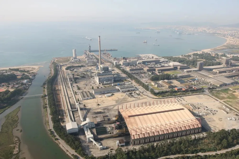 The Los Barrios power plant, where EDP's green hydrogen plant will be built