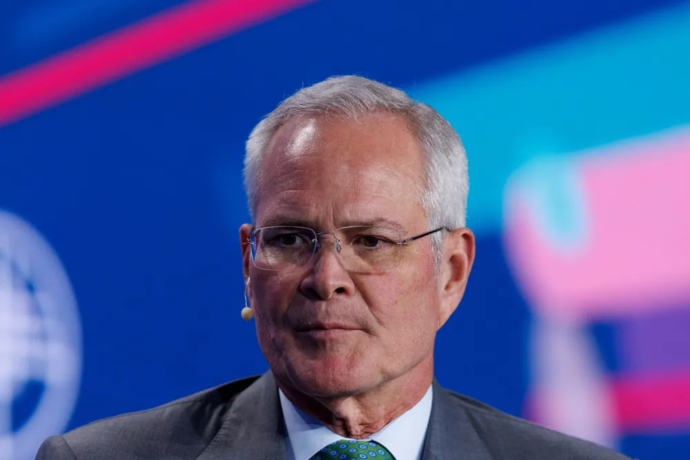Darren Woods, chief executive of ExxonMobil.