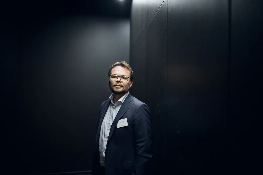Toppsjef i interiørkjeden Kid, Anders Fjeld.