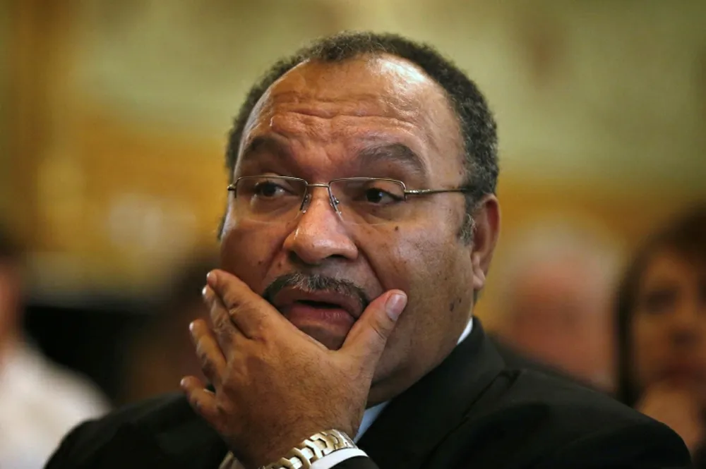 Papua New Guinea's Prime Minister Peter O'Neill