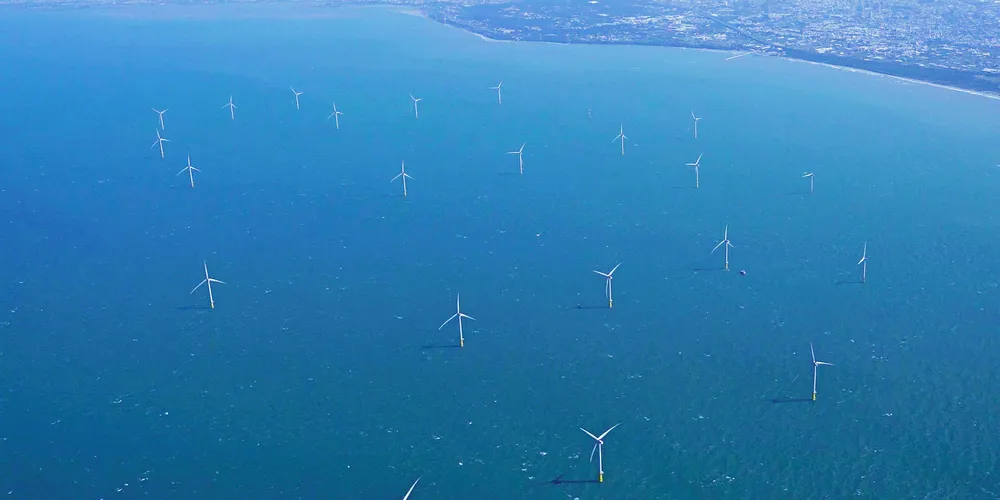 Completed Formosa 1 offshore wind farm