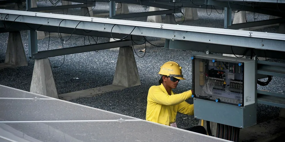 The 73MW Lopburi PV plant in central Thailand