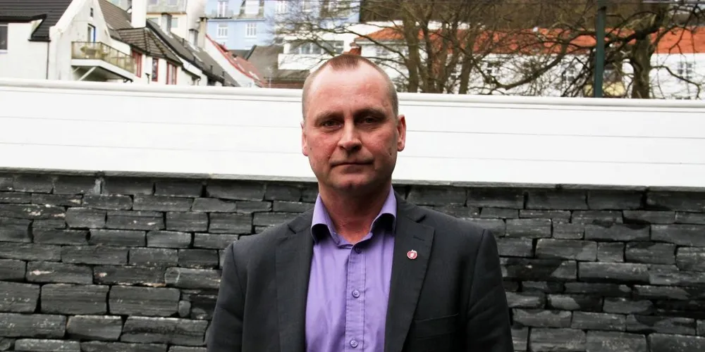Statssekretær Ronny Berg (Frp) på årsmøtet til Fiskaralget Vest. Begge foto: Kjersti Kvile