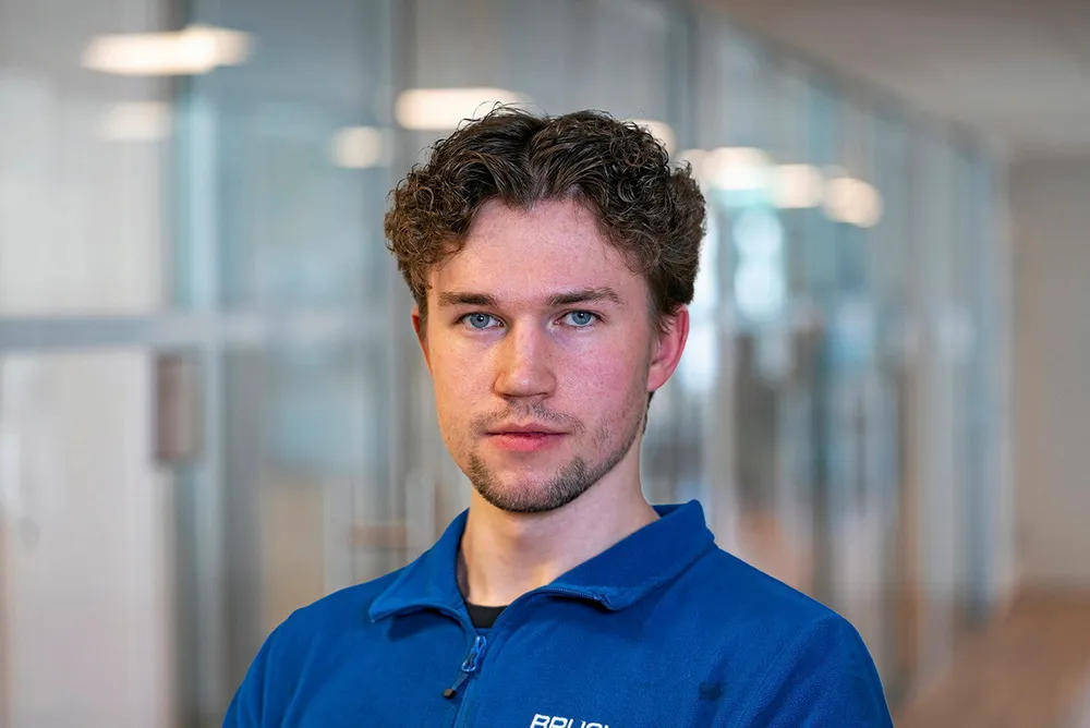 Erik Evensen er leder for elektroproduksjon hos Brunvoll.