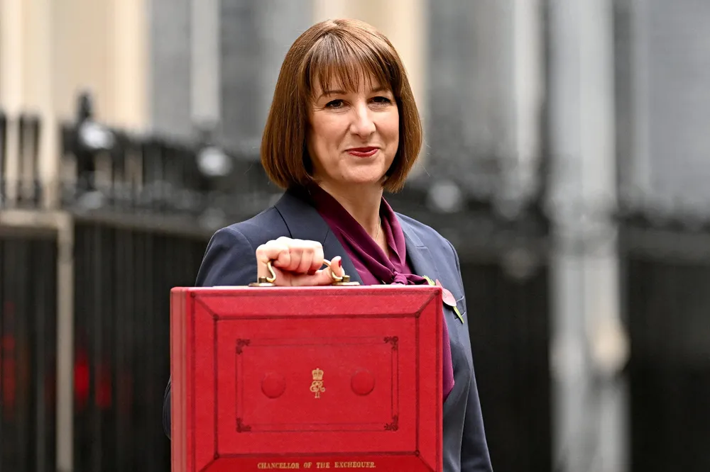 UK chancellor of the exchequer Rachel Reeves.