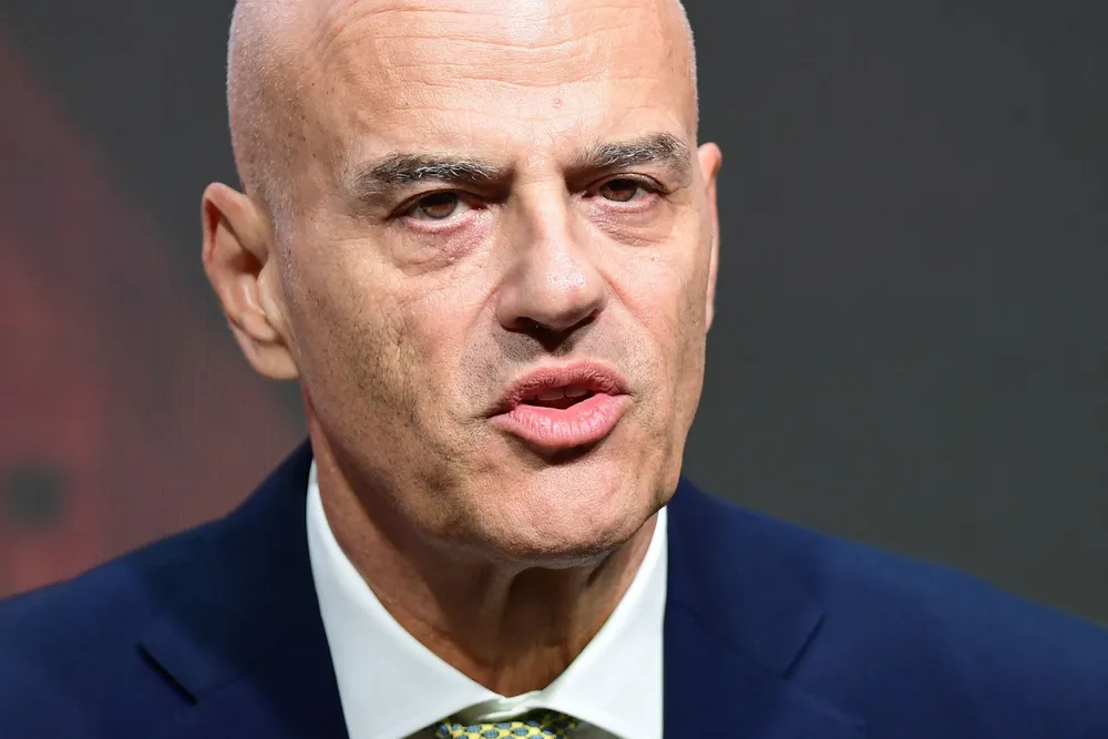 Hunt on for Libya platform: Claudio Descalzi, chief executive of Mellitha Oil & Gas partner Eni