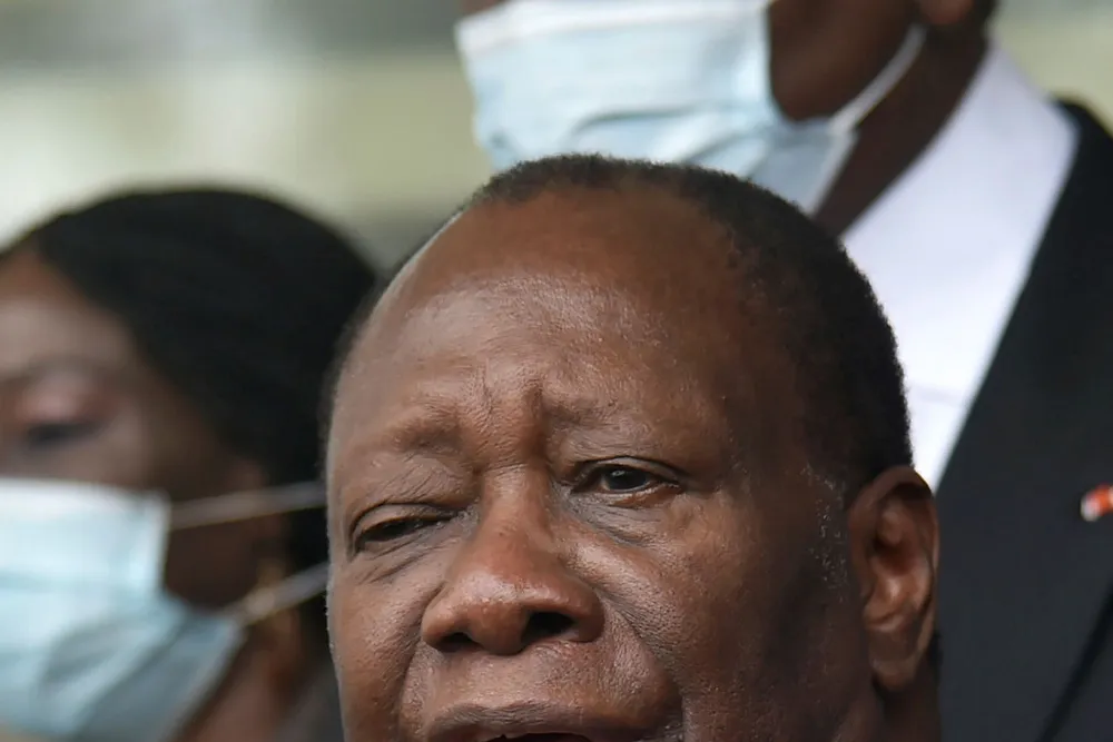 Ambition: Ivory Coast President Alassane Ouattara wants Ivorian gas to power up the subregion