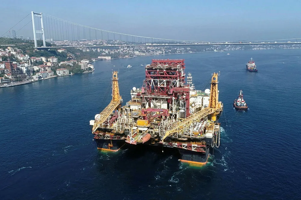 Romania-bound: Scarabeo 9 in Bosphorus Strait