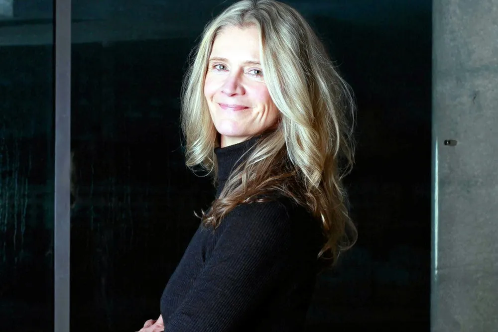Collaboration: Shearwater chief executive Irene Waage Basili.