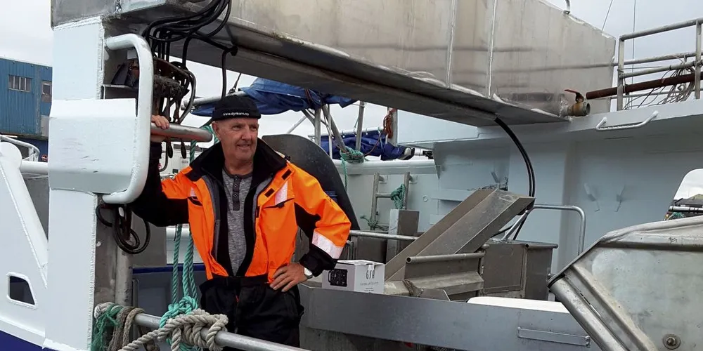Dagfinn Skarsvåg har bodd fem år i Vardø men får ikke de fordelaktige finnmarkskvotene før kona flytter etter fra Frøya. Foto: Privat