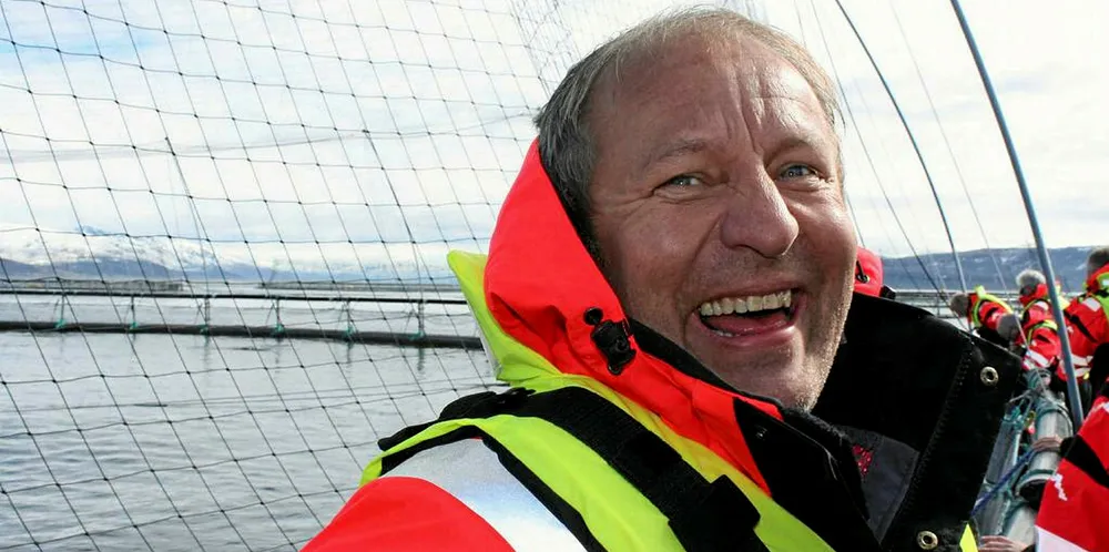 Geir Inge Sivertsen, fiskeriminister.