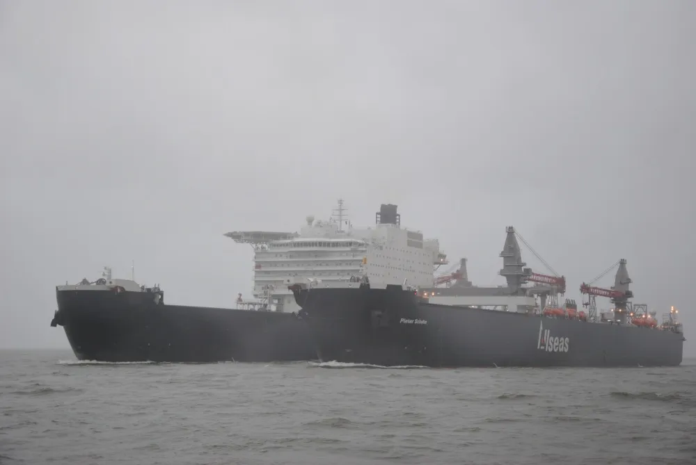 Controversy: Allseas has received criticism for the naming of its Pieter Schelte platform installation and removal vessel