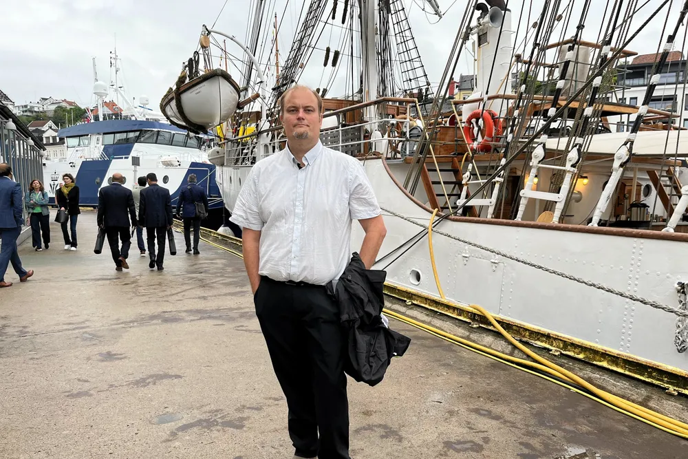 Terje Eriksen, leder Sør-Norges Fiskarlag fotografert under Arendalsuka 2024