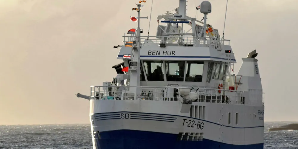 20,99x9 METER: "Ben Hur" i Svolvær. En av de sist ankomne kystfiskebåtene under 21-metersgrensa.