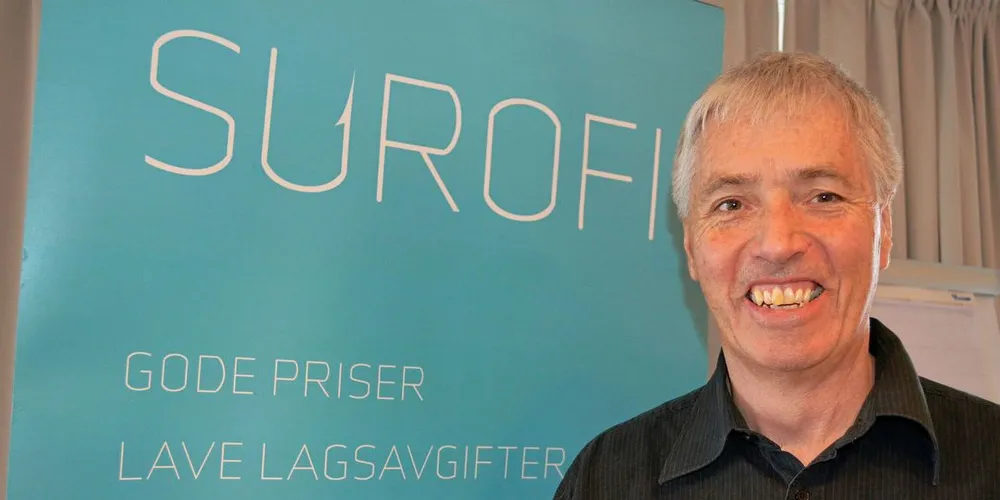 Administrerende direktør Sveinung Flem i Surofi håper at seien vil gi penger i kassen.Arkivfoto: Einar Lindbæk