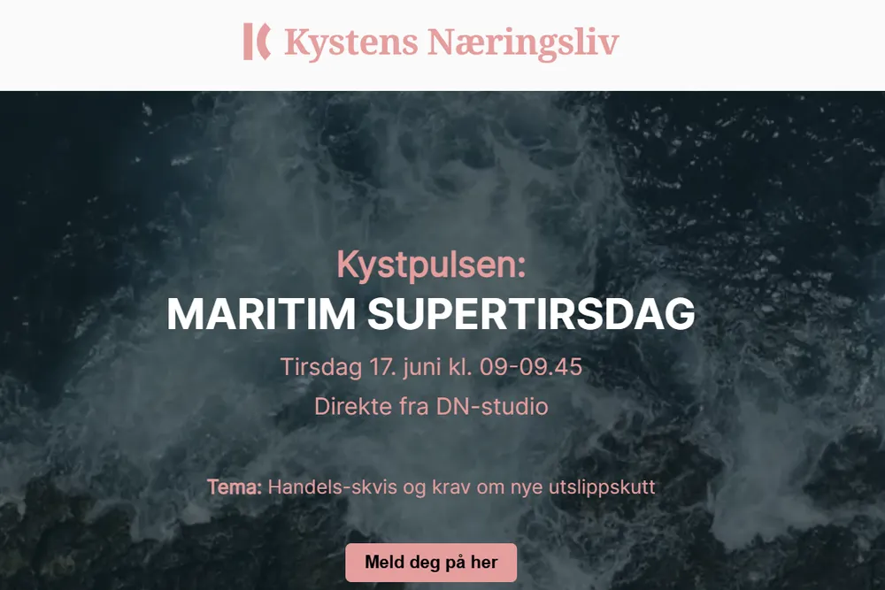 Kystpulsen er et samarbeid mellom Kystens Næringsliv og Maritimt Forum.