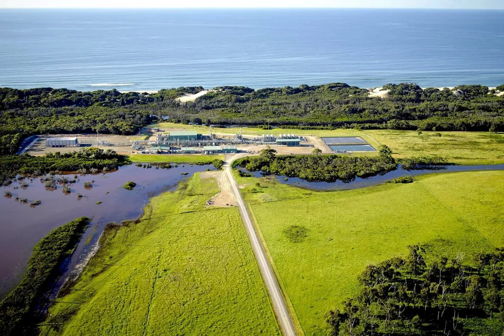 Big asset: the Orbost gas plant, southeast Australia