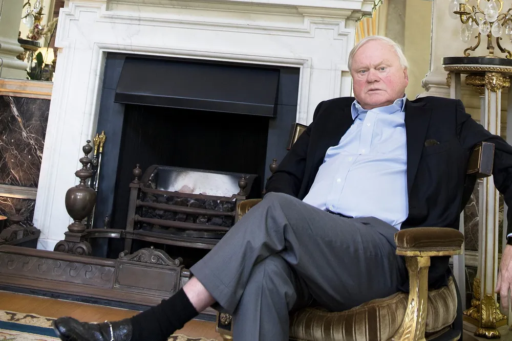 At John Fredriksen's home in London, The Old Rectory.