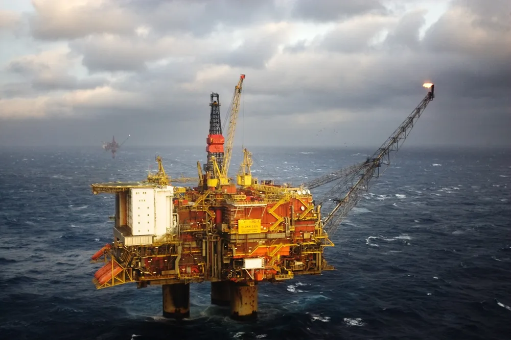 Fire: Statoil's Statfjord A platform