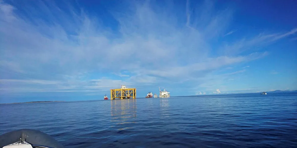 SalMar's Ocean Farm 1 was the first offshore fish farm developed by Global Maritime.