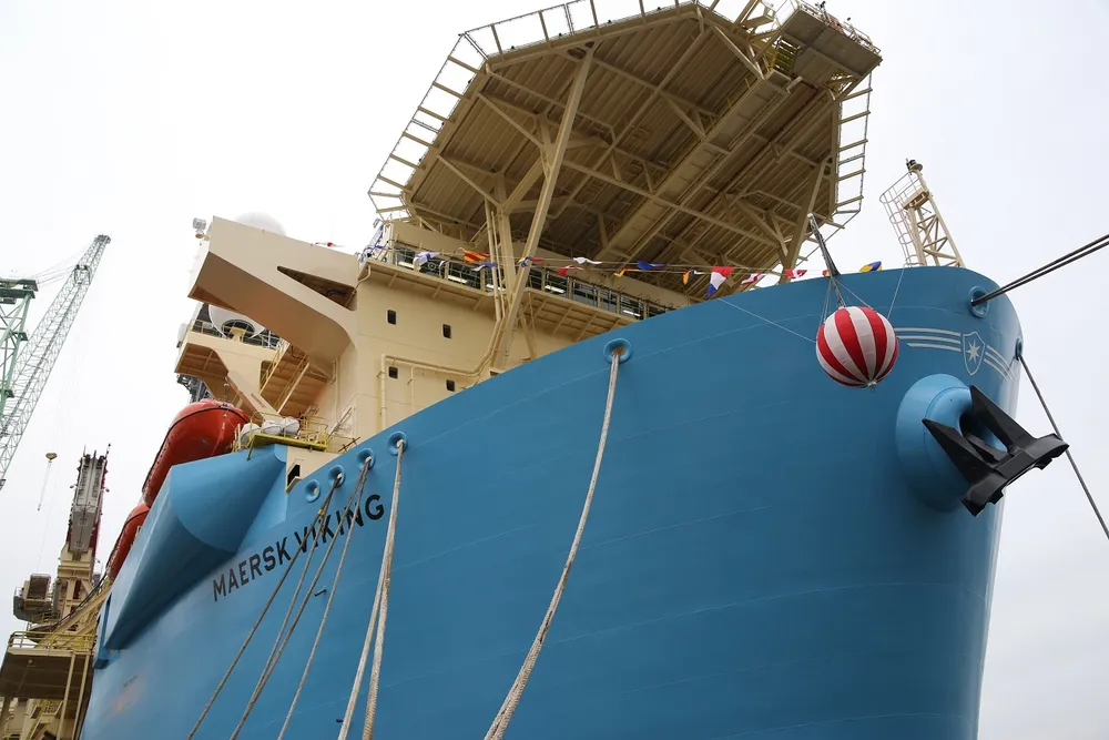 Drilling trouble: drillship Maersk Valiant takes a kick at Julia