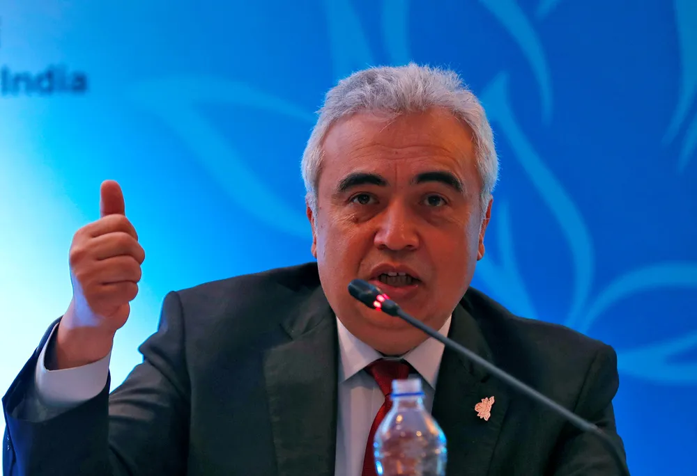 Clean drive: Fatih Birol, executive director of the International Energy Agency
