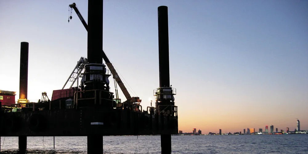 Survey work being done at the site of the Nautilus offshore project facing Atlantic City