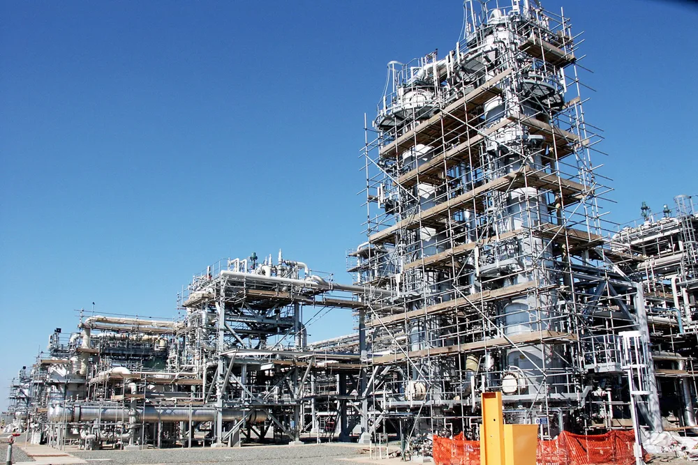 Power off: Gas and condensate processing facilities at the Karachaganak field in Kazakhstan