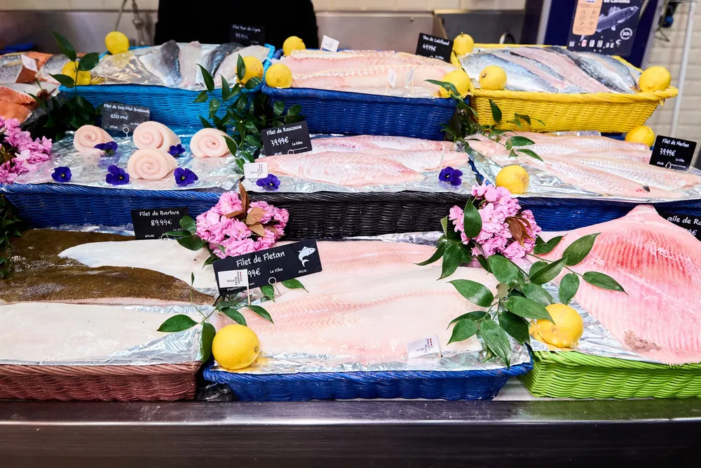 Seien, lieu noir, er en av mange hvitfiskarter i franske fiskedisker. Norges sjømatråd har ambisjoner om å få mer av denne fisken inn i det franske markedet.