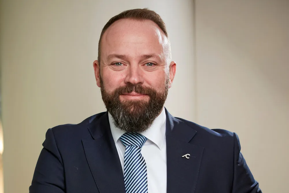 Mikkel Gleerup: chief executive of Cadeler