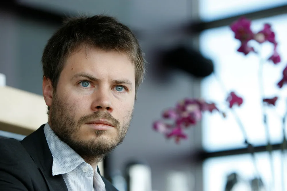 Nils August Andresen, samfunnsredaktør i Minerva. Foto: Aas, Erlend