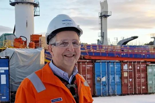 Trygve Solaas, verftsdirektør Westcon Florø.