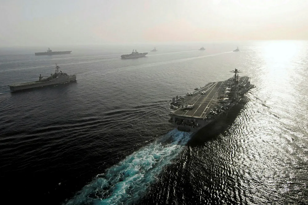 Tensions: in Persian Gulf