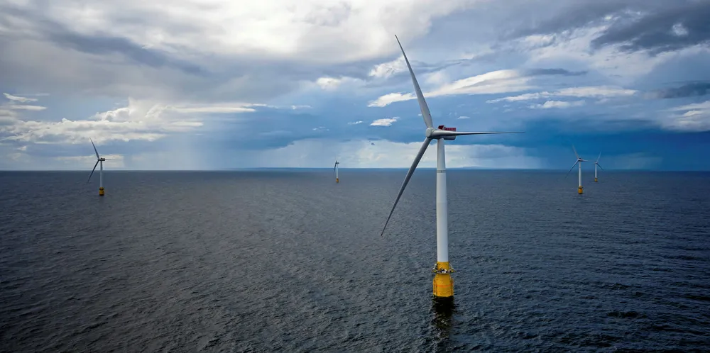 Equinor's Hywind Scotland project, the world's first floating wind array, came online in 2017